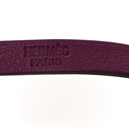 Hermes Swift Hapi 3 MM Triple Tour Wrap Bracelet M Anemone 4 of 6
