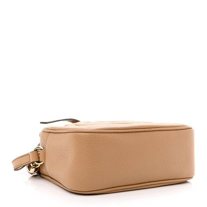 Gucci Pebbled Calfskin Small Soho Disco Bag Camelia 4 of 11