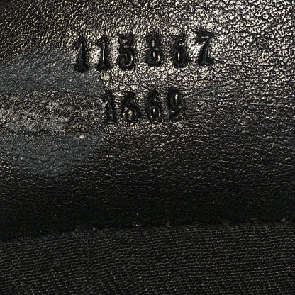 Gucci Calfskin Medium Horsebit Chain Hobo Black 7 of 16