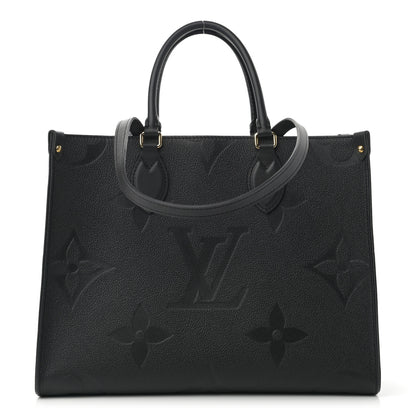 Louis Vuitton Empreinte Monogram Giant Onthego MM Black 1 of 10