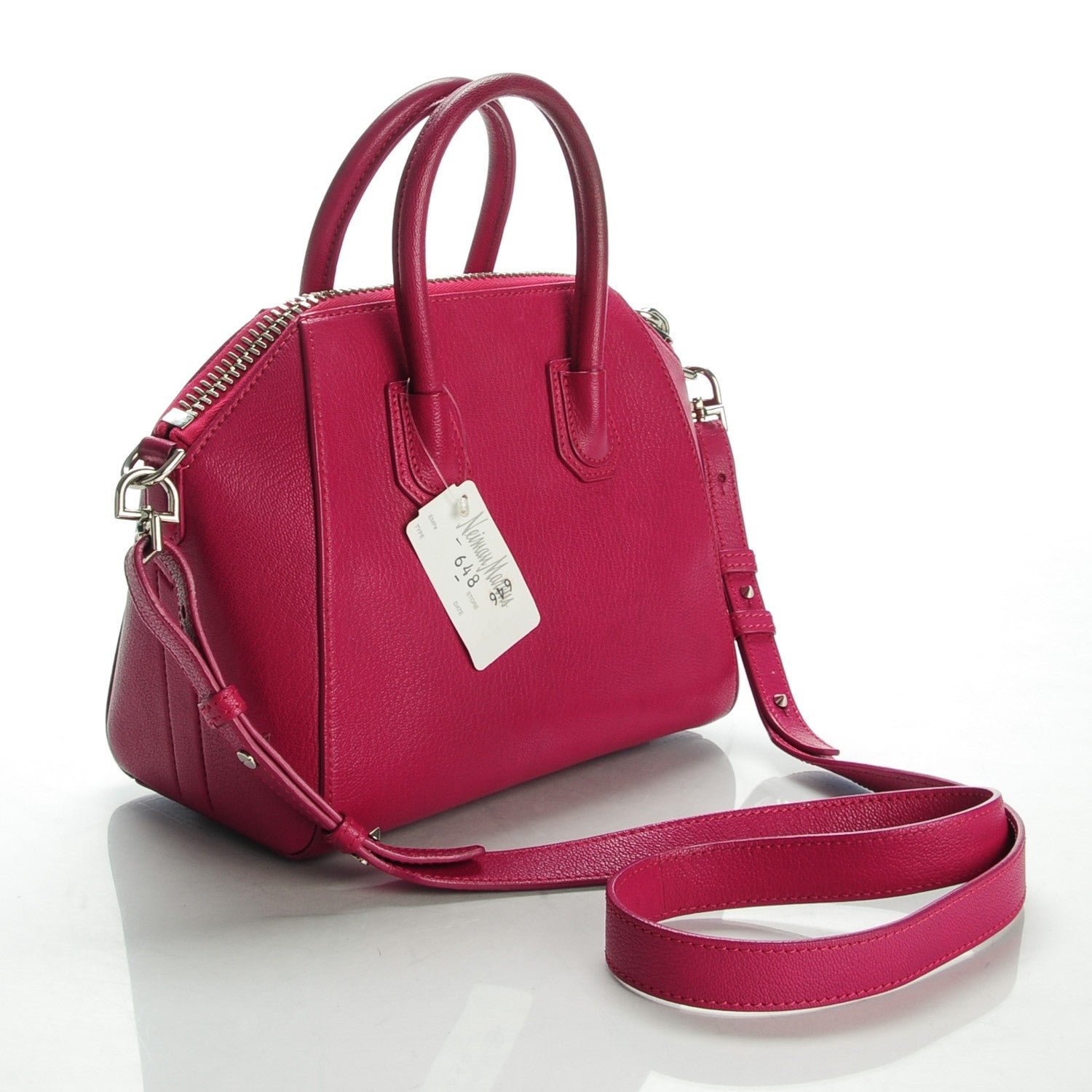 Givenchy Sugar Goatskin Mini Antigona Magenta 3 of 7