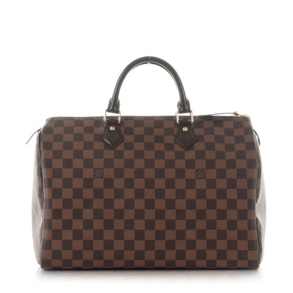 Louis Vuitton Damier Ebene Speedy 35 1 of 8