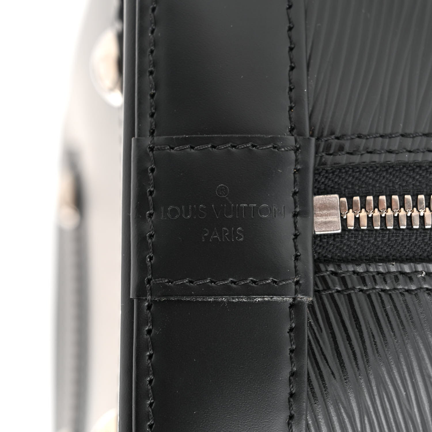 Louis Vuitton Epi Alma PM Black 6 of 11