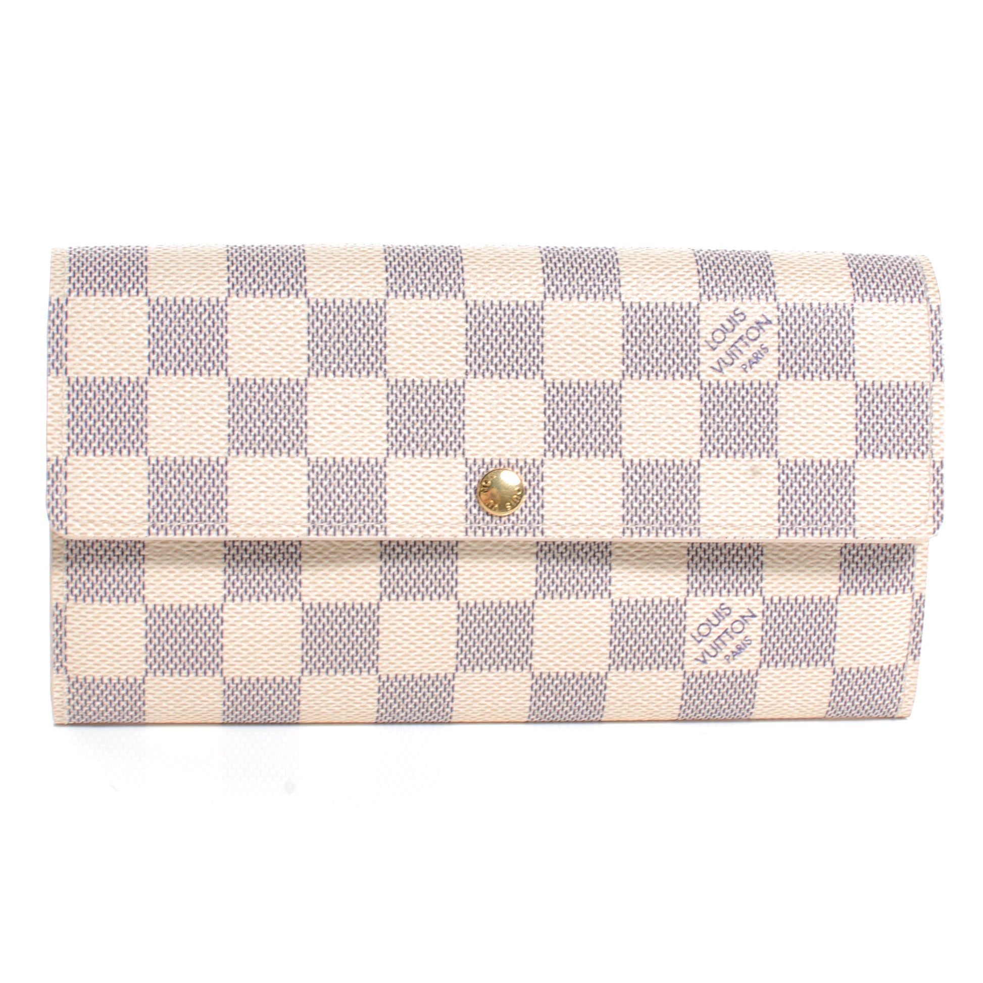 Louis Vuitton Damier Azur Sarah Wallet 1 of 7