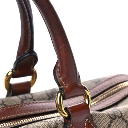 Gucci GG Supreme Monogram Medium Boston Beige Cuir 15 of 15