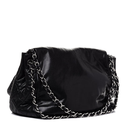 Chanel Caviar Timeless CC Accordion Flap Black 3 of 17