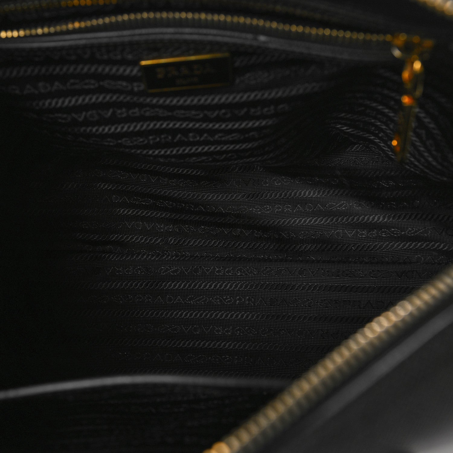 Prada Saffiano Lux Bowler Black 5 of 8