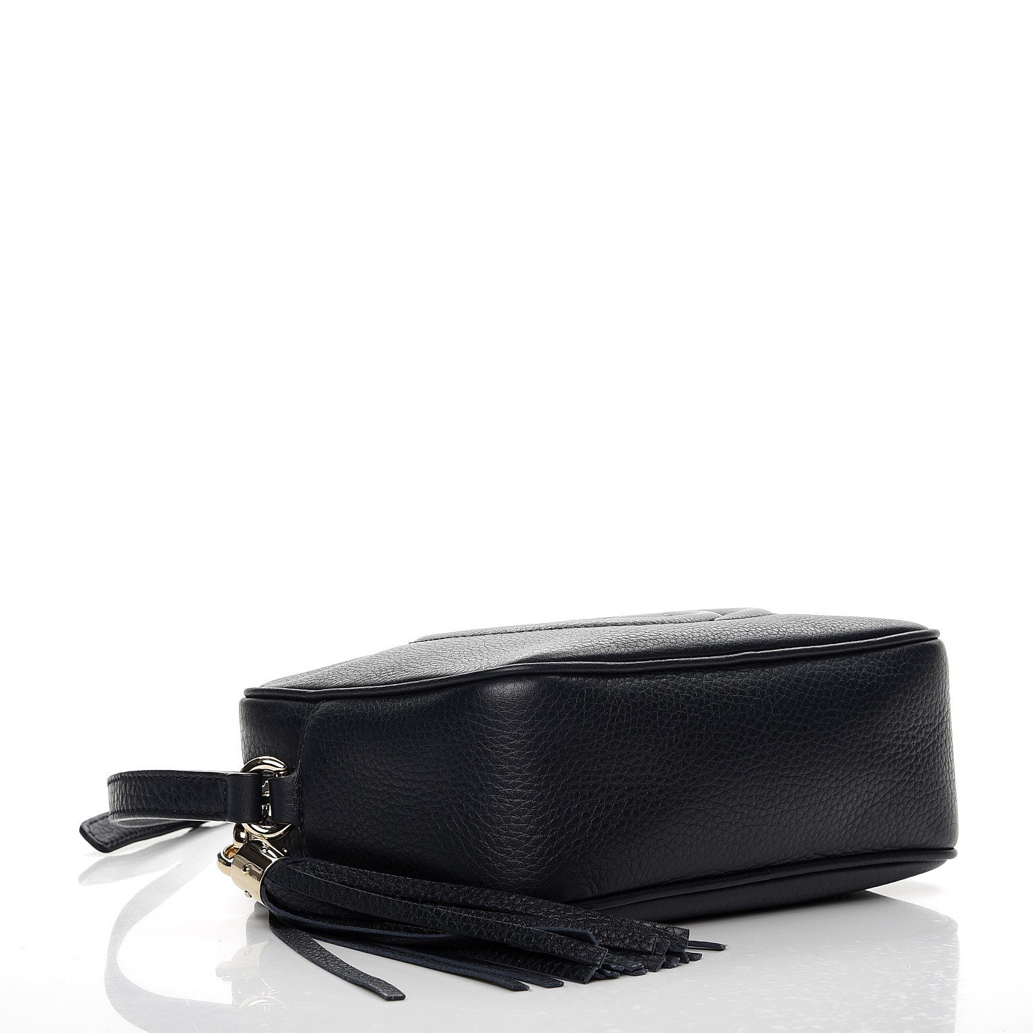 Gucci Pebbled Calfskin Small Soho Disco Bag Blue 4 of 7