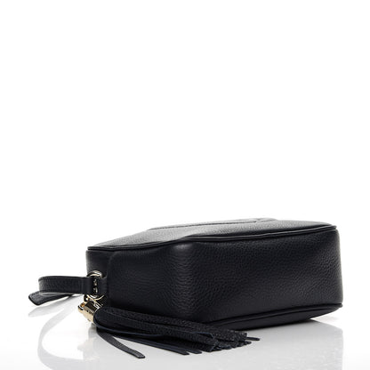 Gucci Pebbled Calfskin Small Soho Disco Bag Blue 4 of 7