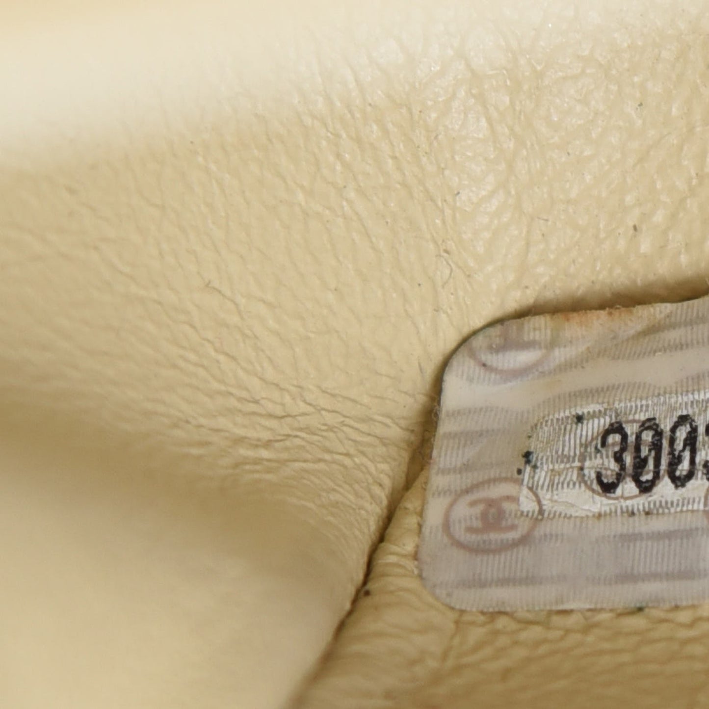Caviar Quilted Small Single Flap Beige