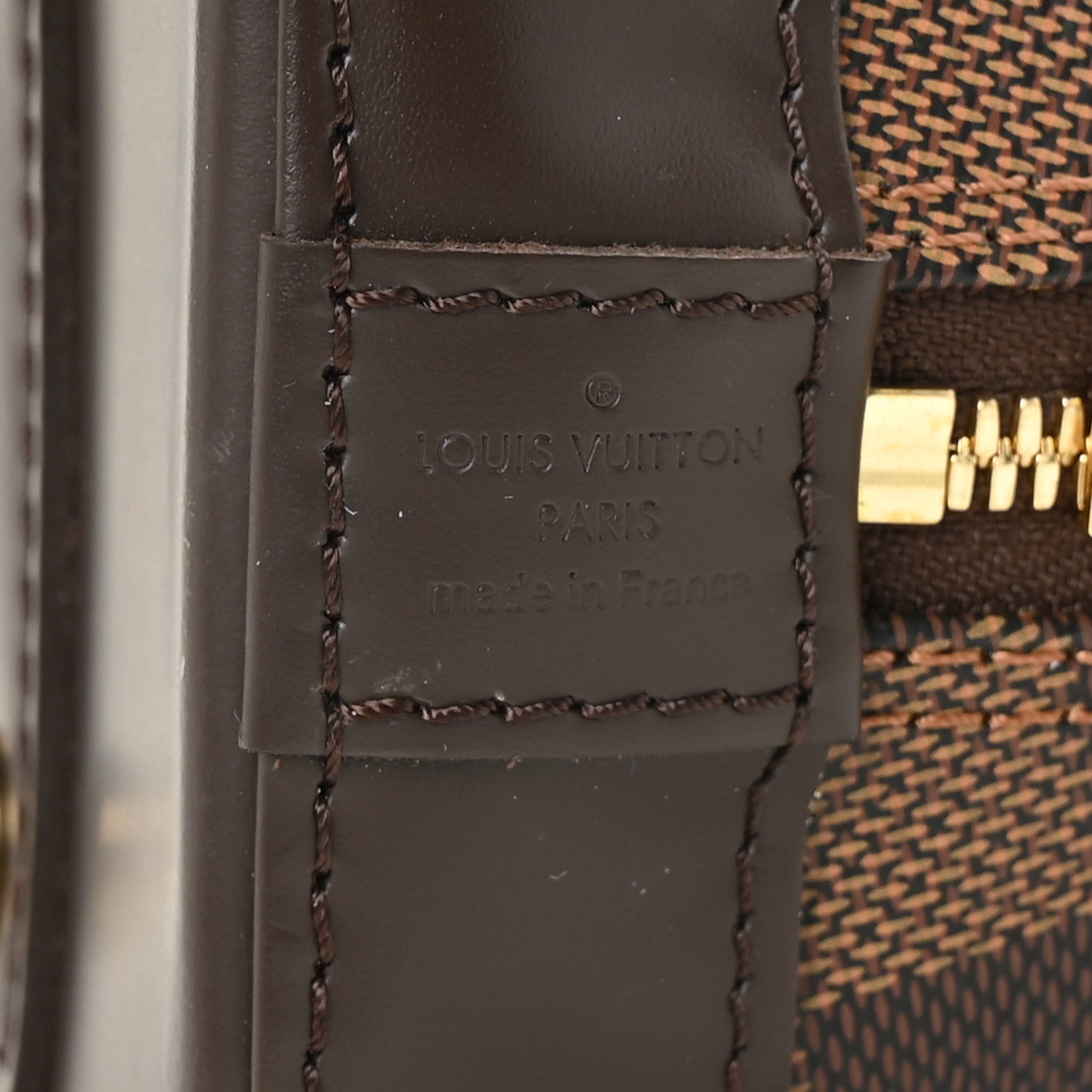 Louis Vuitton Damier Ebene Alma BB 6 of 8