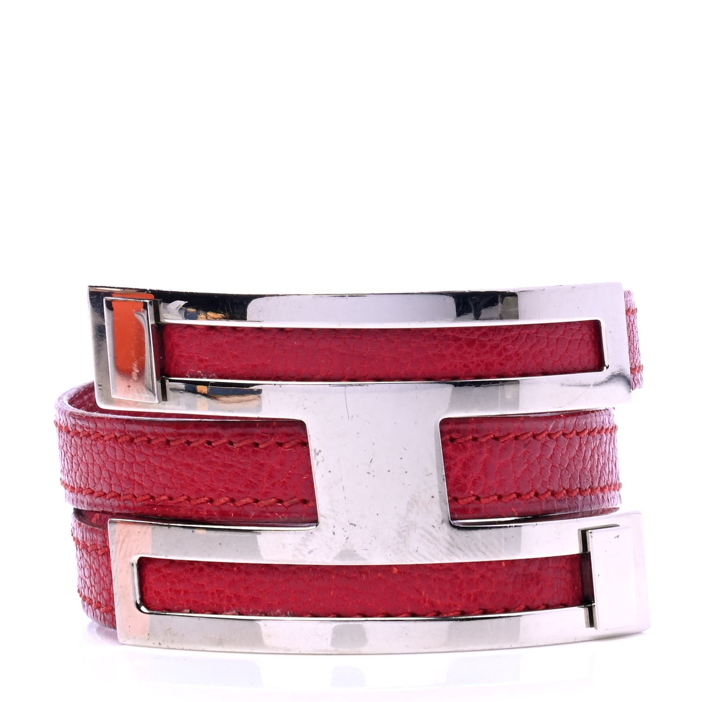 Chevre Mysore Pousse Pousse Bracelet Rouge Vif