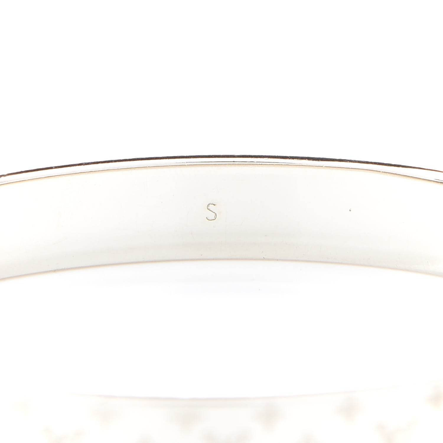 Louis Vuitton Palladium Monogram Nanogram Cuff S 5 of 5