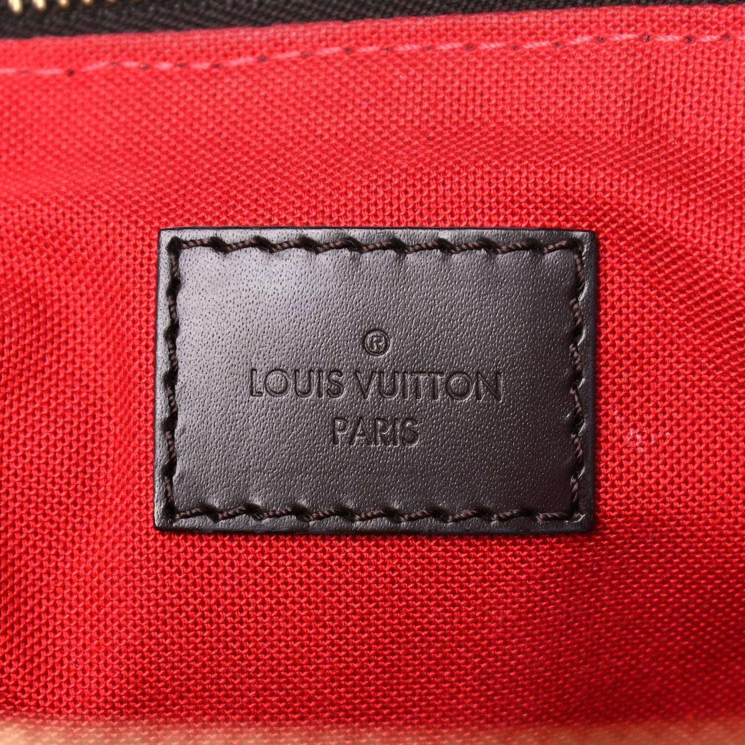 Louis Vuitton Damier Ebene Siena GM 6 of 16