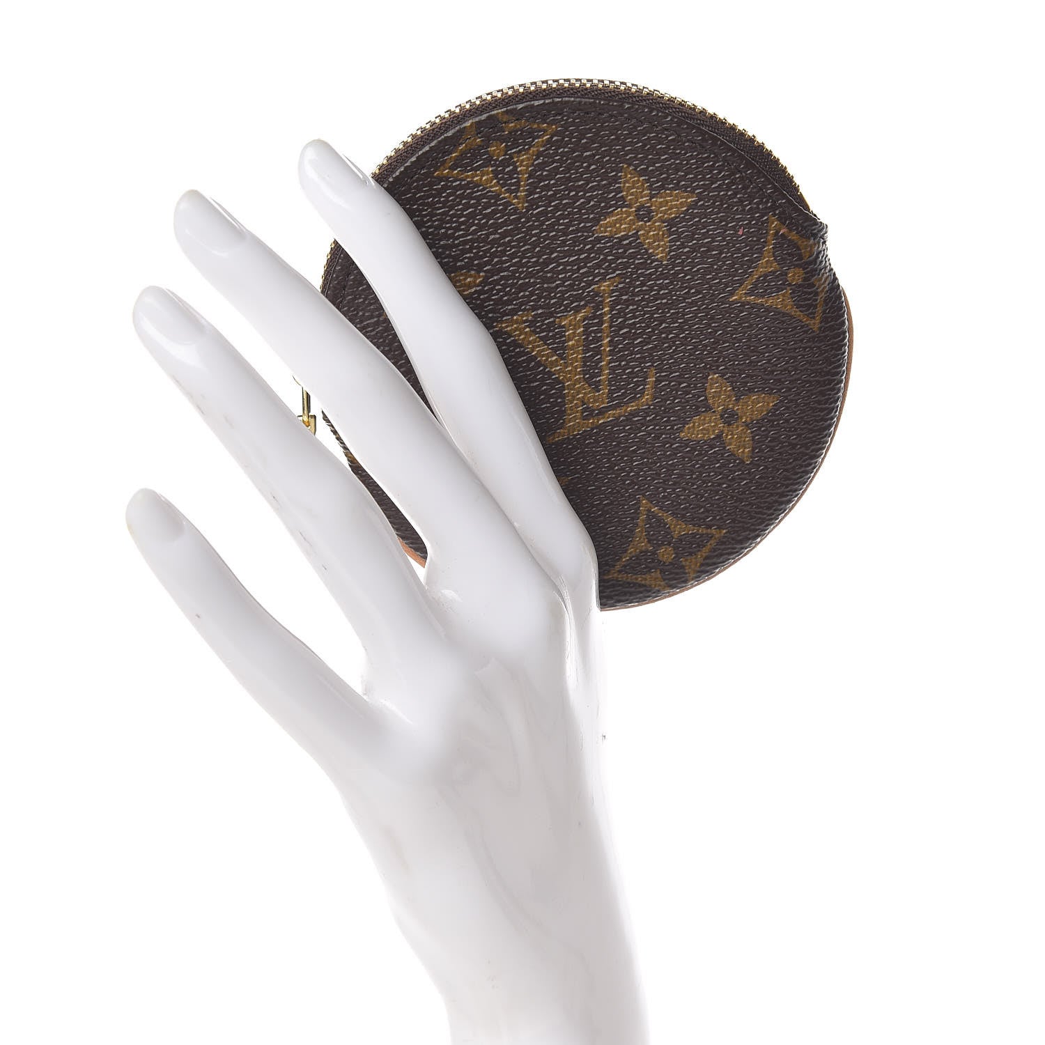 Louis Vuitton Monogram Round Coin Purse 2 of 7