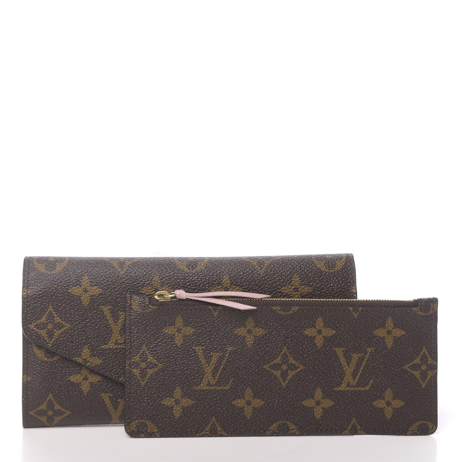Louis Vuitton Monogram Josephine Wallet Rose Ballerine 3 of 7