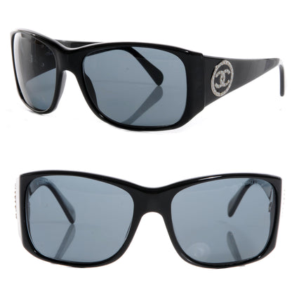 Chanel Pearl CC Sunglasses 5083-H Black 1 of 4