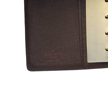 Louis Vuitton Damier Ebene Small Ring Agenda 5 of 6