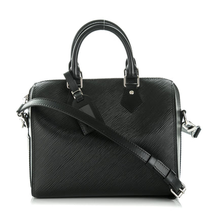 Louis Vuitton Epi Speedy Bandouliere 25 Black 1 of 7