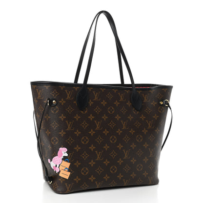 Louis Vuitton Monogram My LV World Tour Neverfull MM 4 of 9