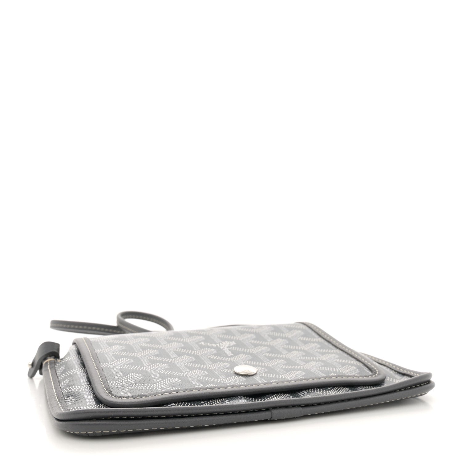 Goyard Goyardine Plumet Wallet Clutch Grey 4 of 10