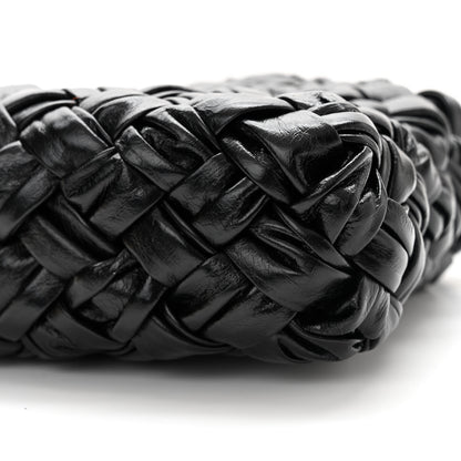 Bottega Veneta Calfskin Intrecciato Kalimero Cha-Cha Clutch Black 9 of 10