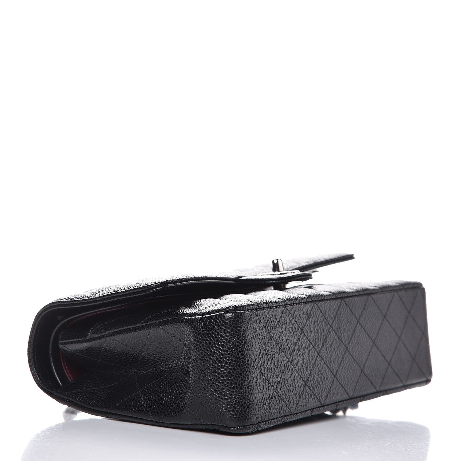 Chanel Caviar Quilted Medium Double Flap Black 5 of 9