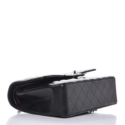 Chanel Caviar Quilted Medium Double Flap Black 5 of 9