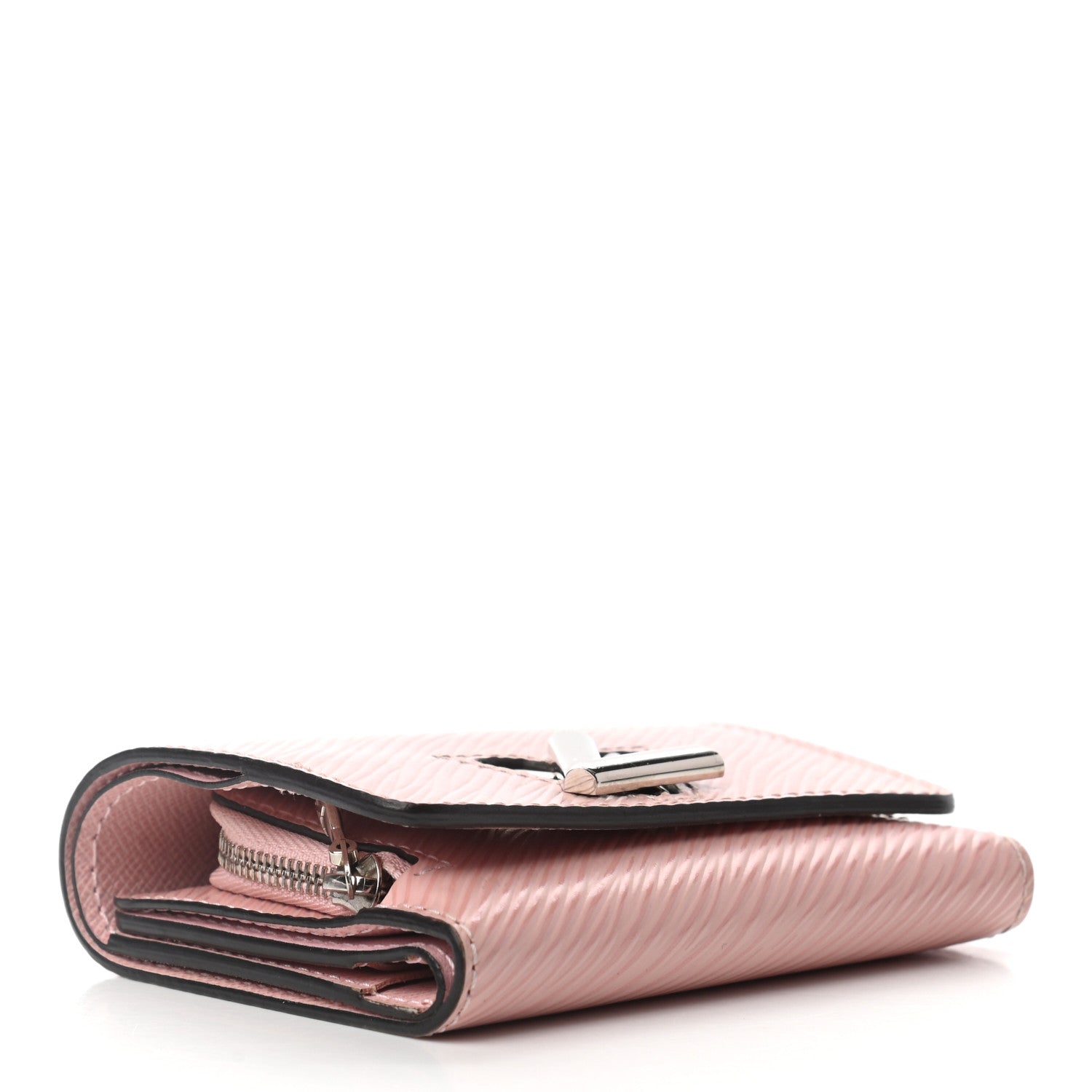 Louis Vuitton Epi Twist Compact Wallet Rose Ballerine 4 of 6