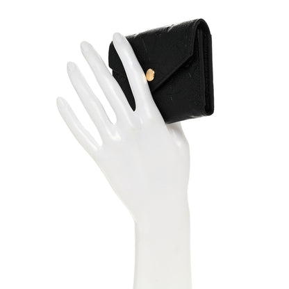 Louis Vuitton Empreinte Zoe Wallet Black 2 of 7