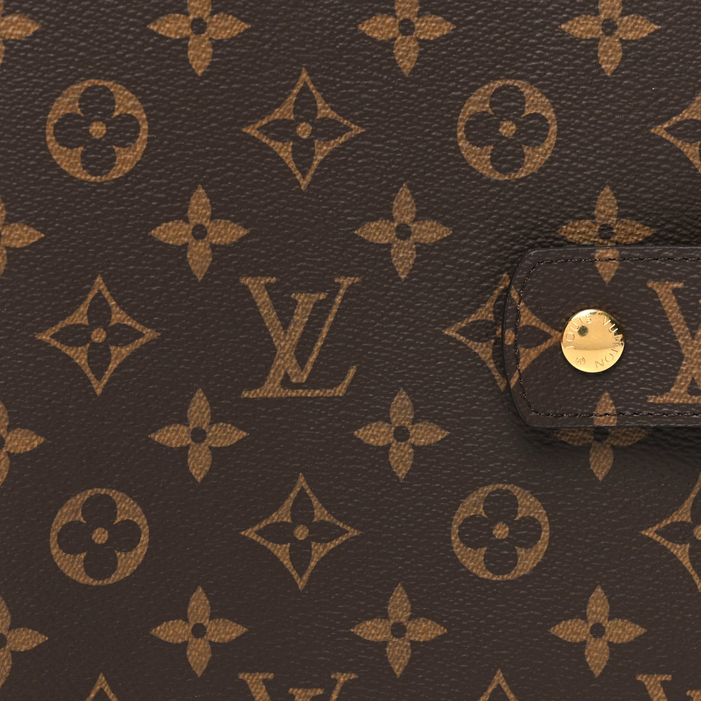 Monogram Large Ring Agenda Cover