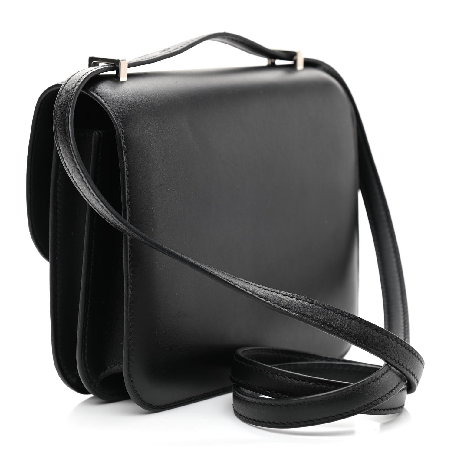 Hermes Veau Monsieur Lizard Constance 18 Black Ombre 3 of 12