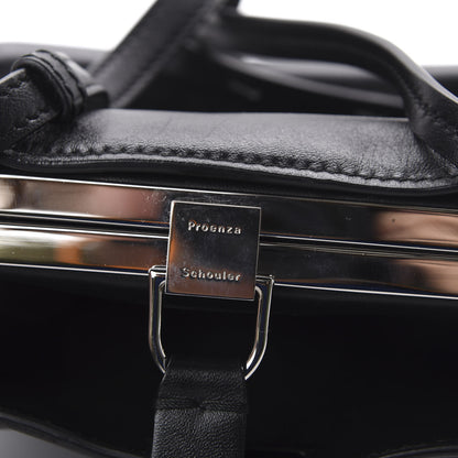 Proenza Schouler Calfskin Frame Crossbody Bag Black 8 of 9