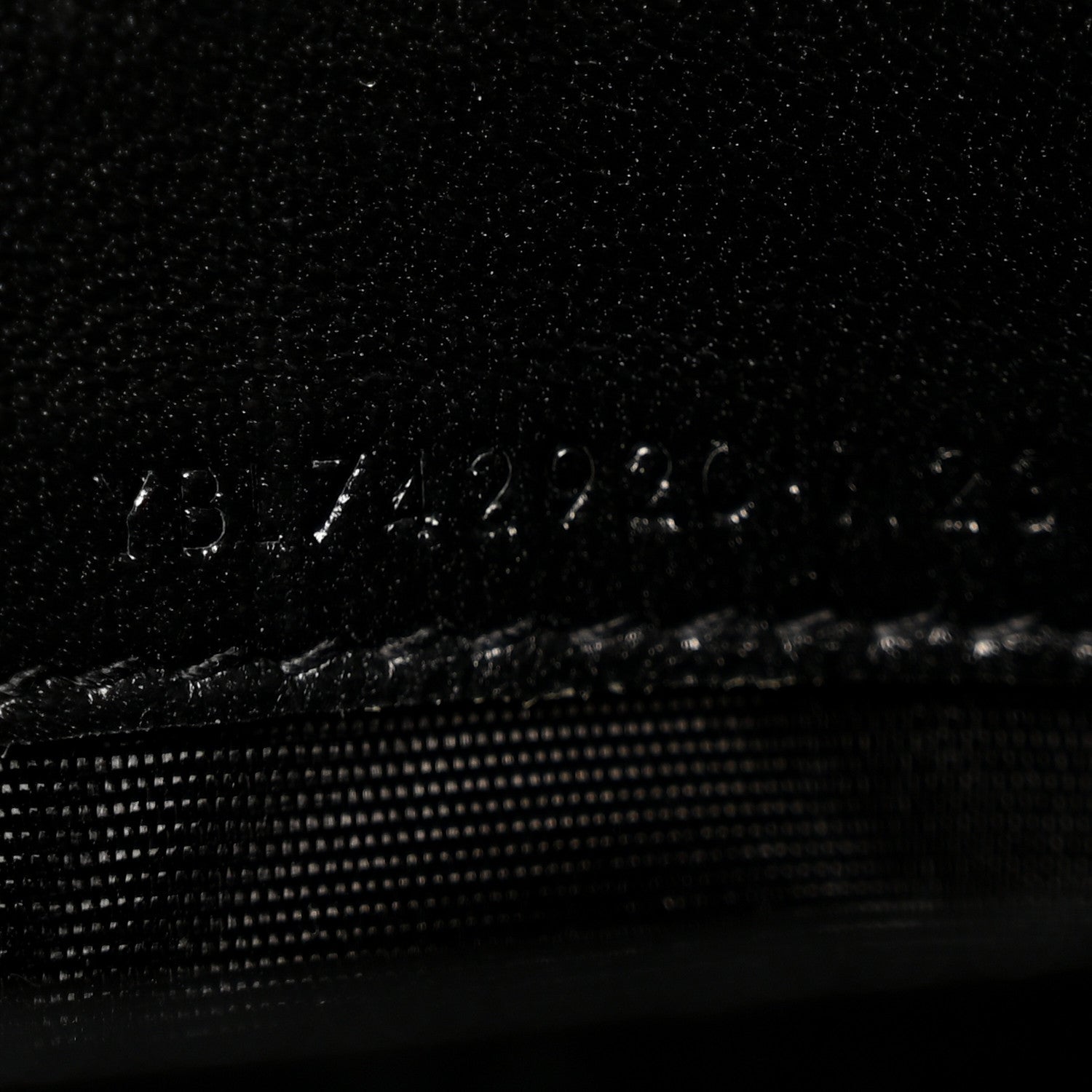 Saint Laurent Lambskin Matelasse Chevron Monogram Envelope Chain Wallet Black 7 of 12