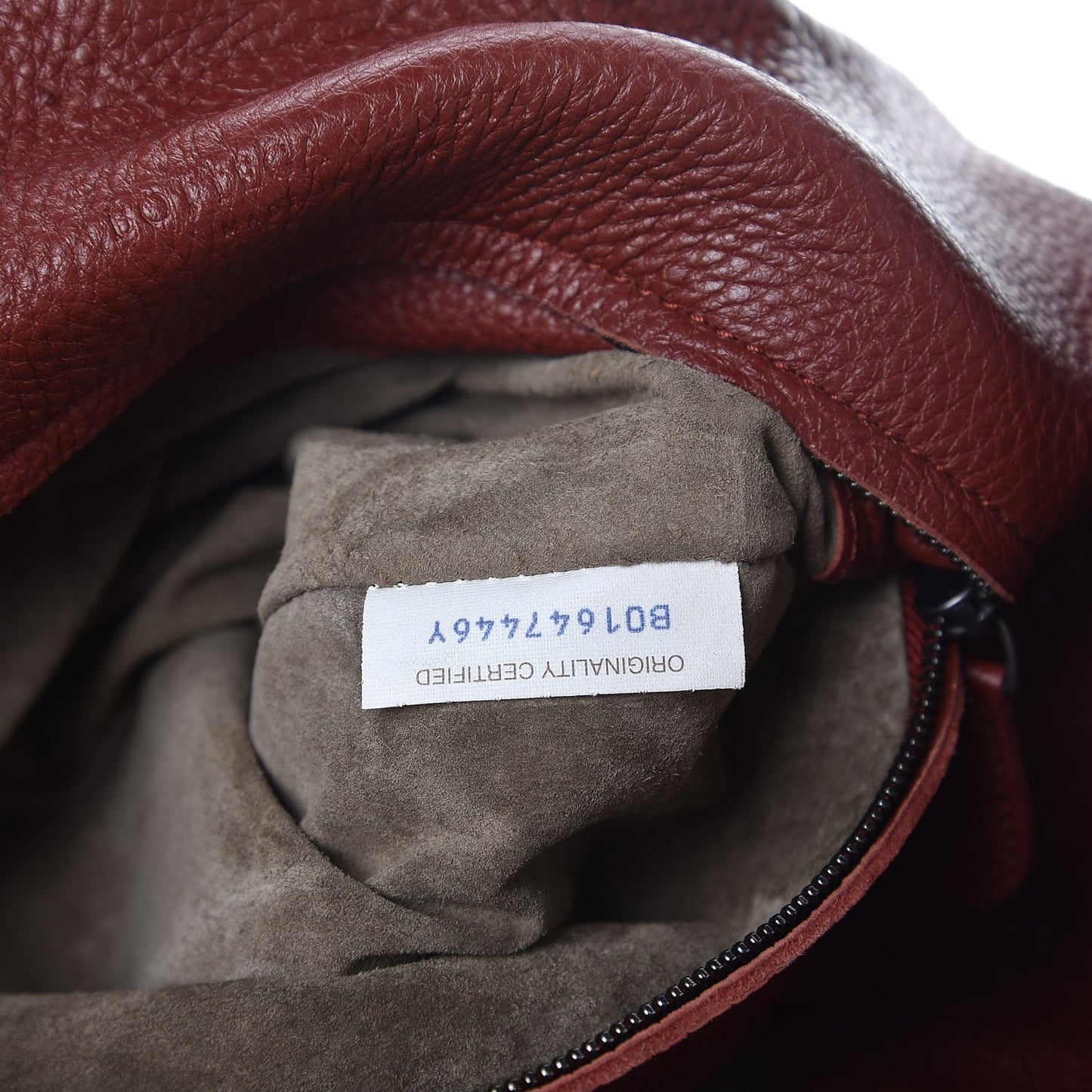 Cervo Deerskin Large Hobo Barolo