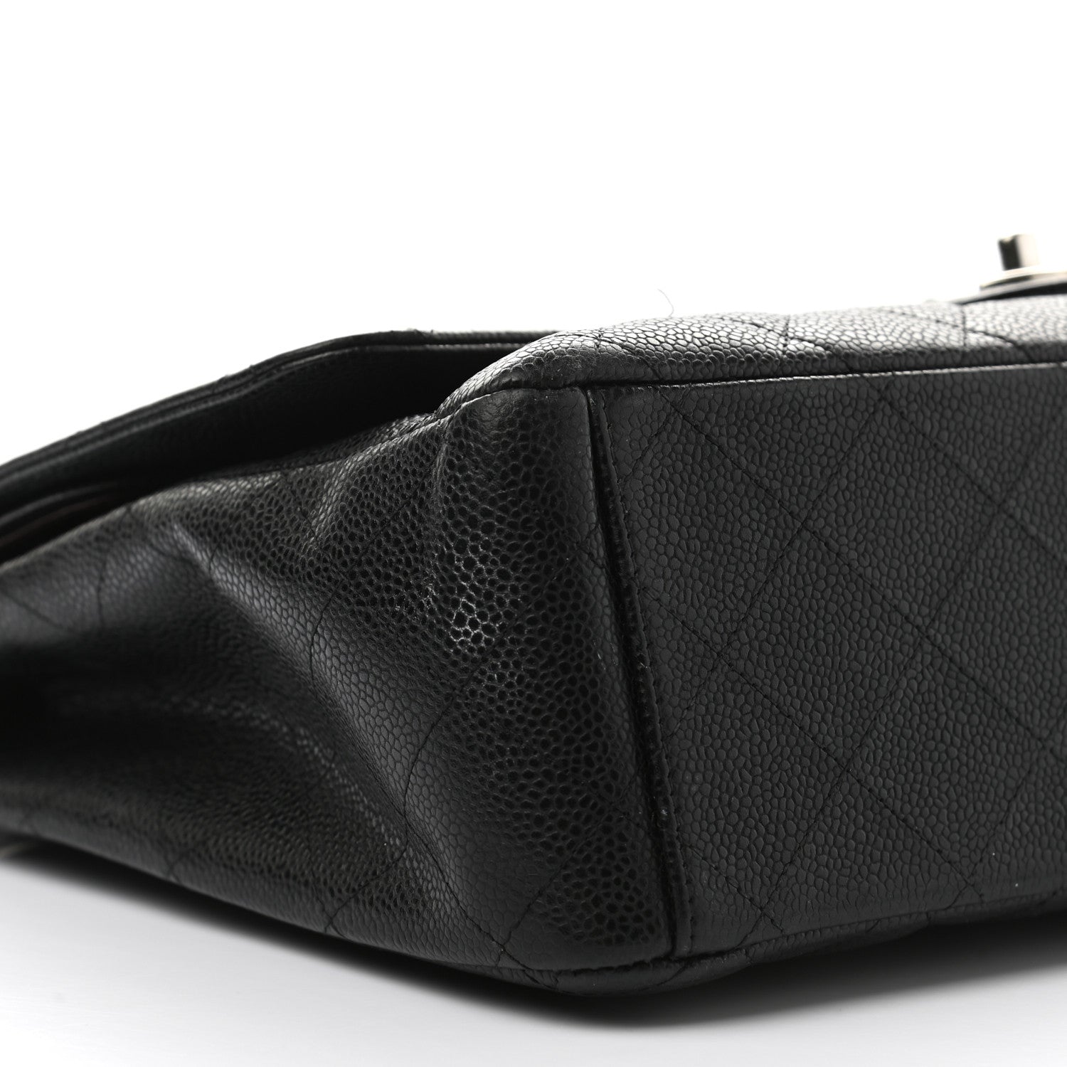 Chanel Caviar Quilted Maxi Double Flap Black 9 of 17