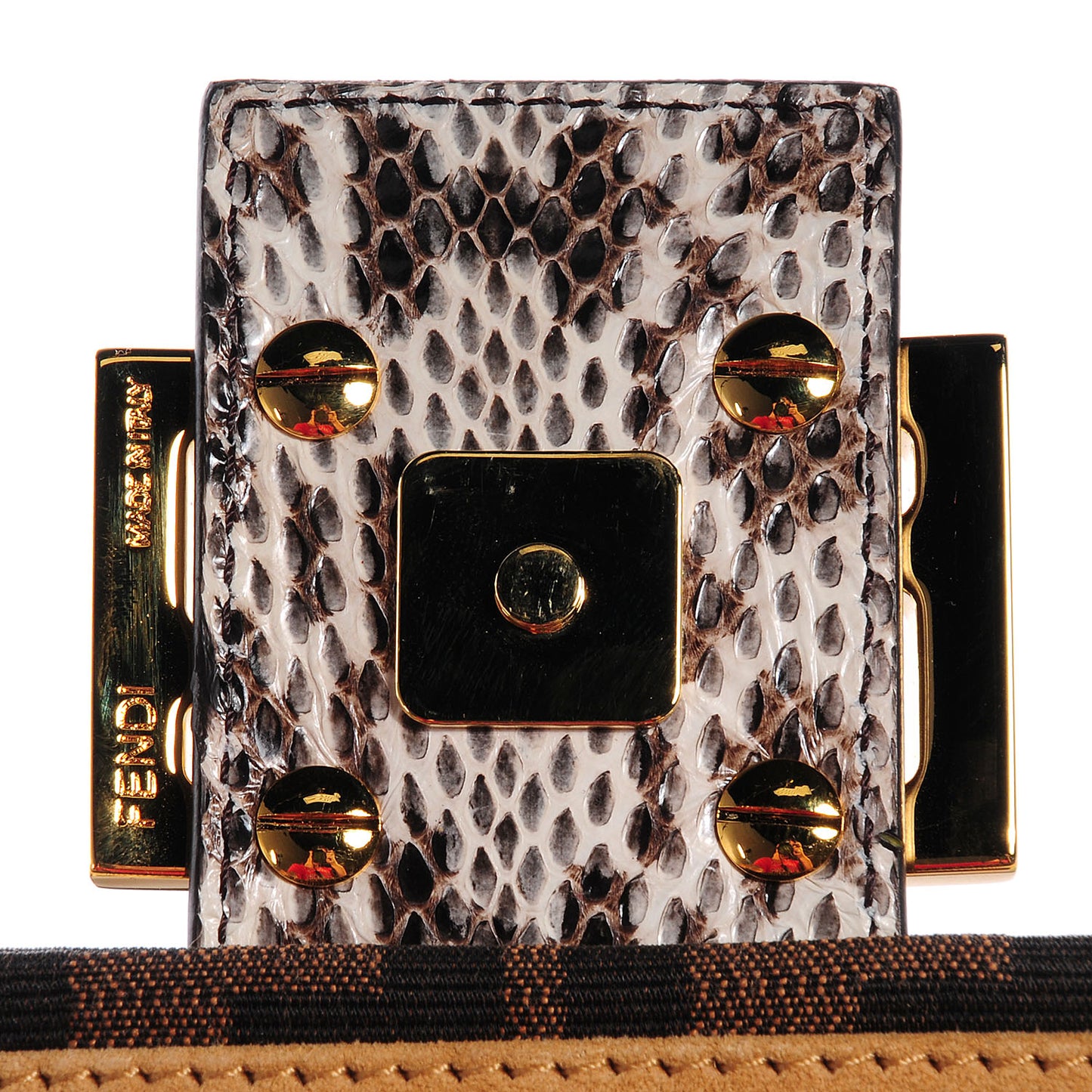 Ayers Zucca Patchwork Baguette Multicolor