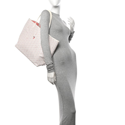 Goyard Goyardine Saint Louis Claire Voie GM White Pink 2 of 11