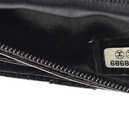 Chanel Caviar Quilted Jumbo Kelly Flap Black 7 of 10