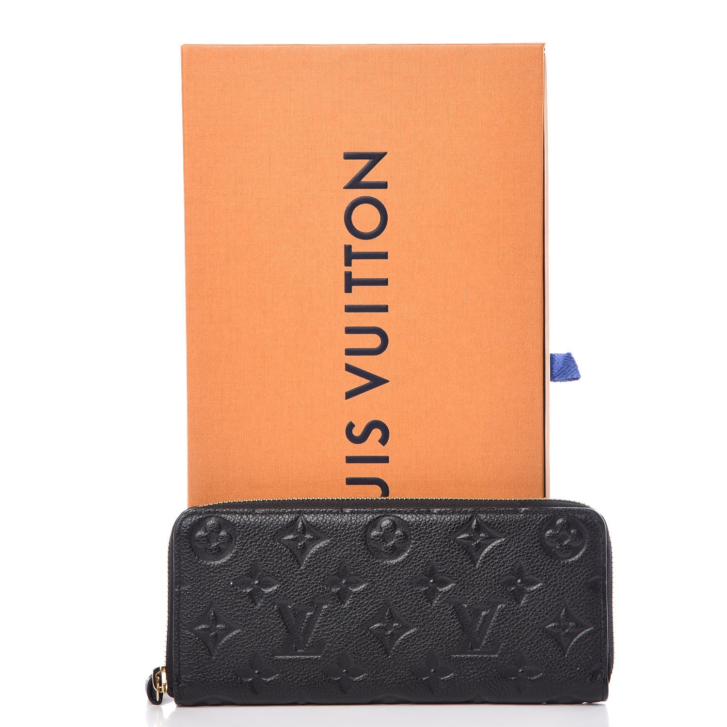 Louis Vuitton Empreinte Clemence Wallet Black 8 of 8