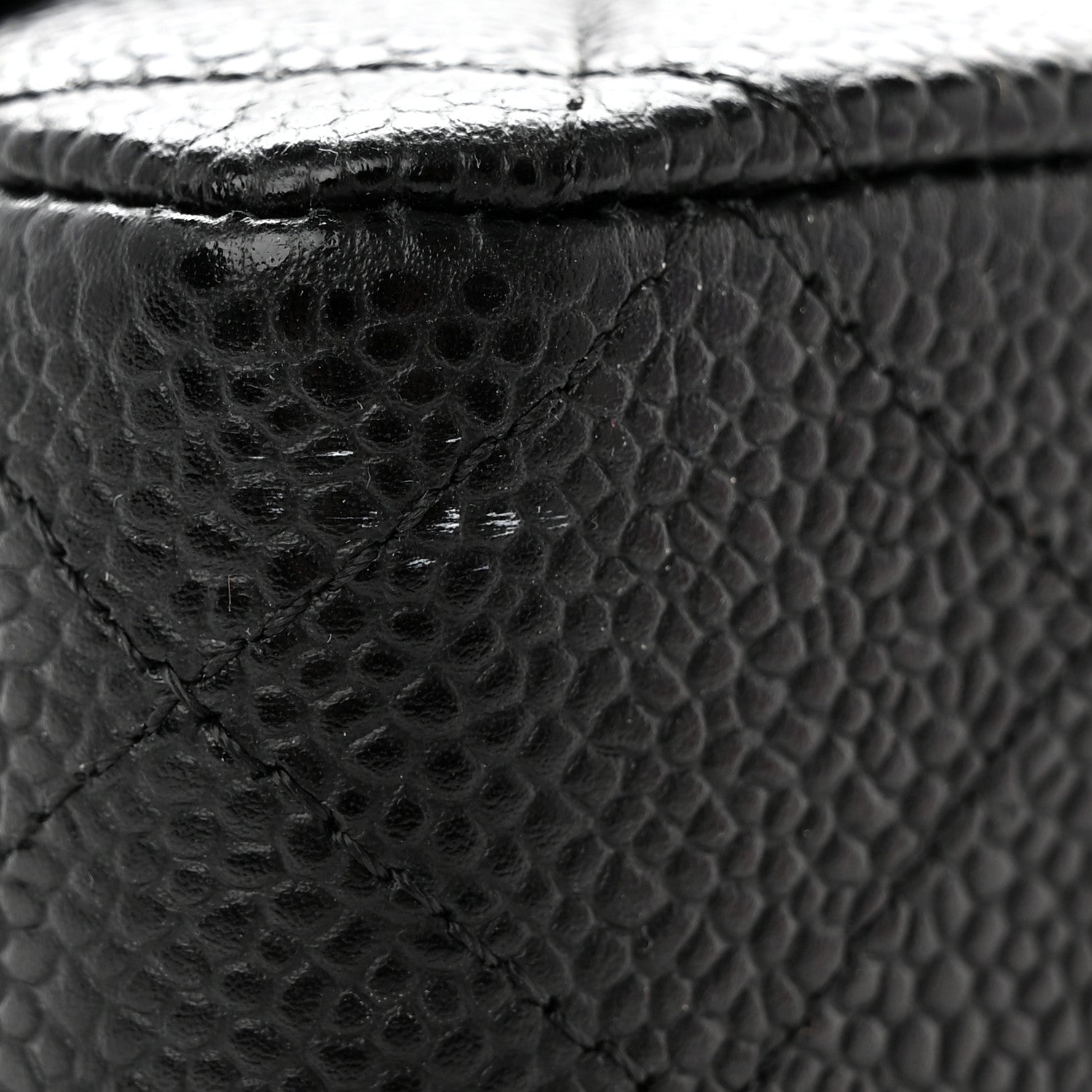 Chanel Caviar Quilted Medium Double Flap Black 11 of 13