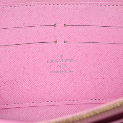 Louis Vuitton Monogram Multicolor Zippy Wallet White Litchi 6 of 10