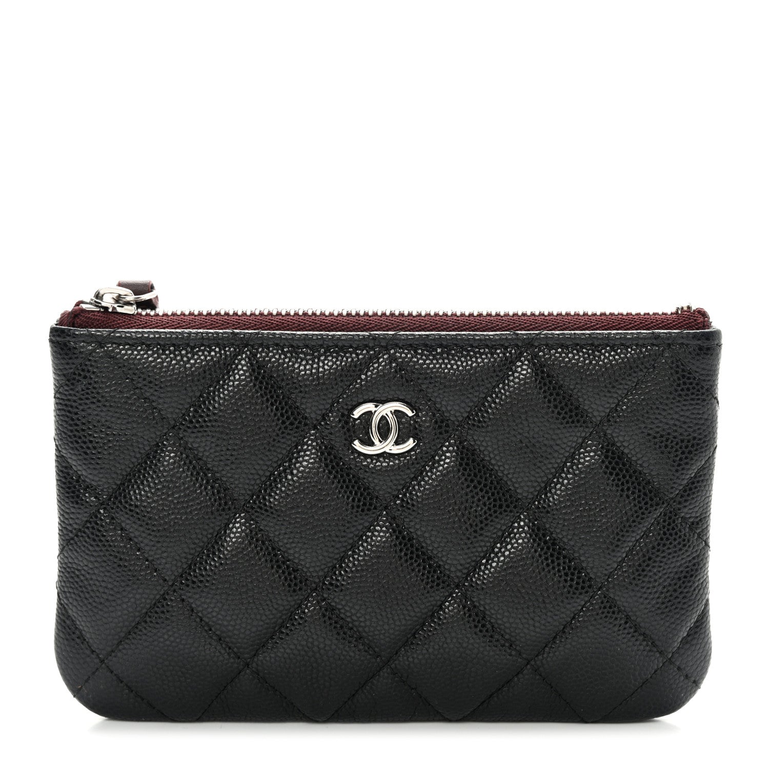 Chanel Caviar Quilted Small Cosmetic Case Black 1 of 7