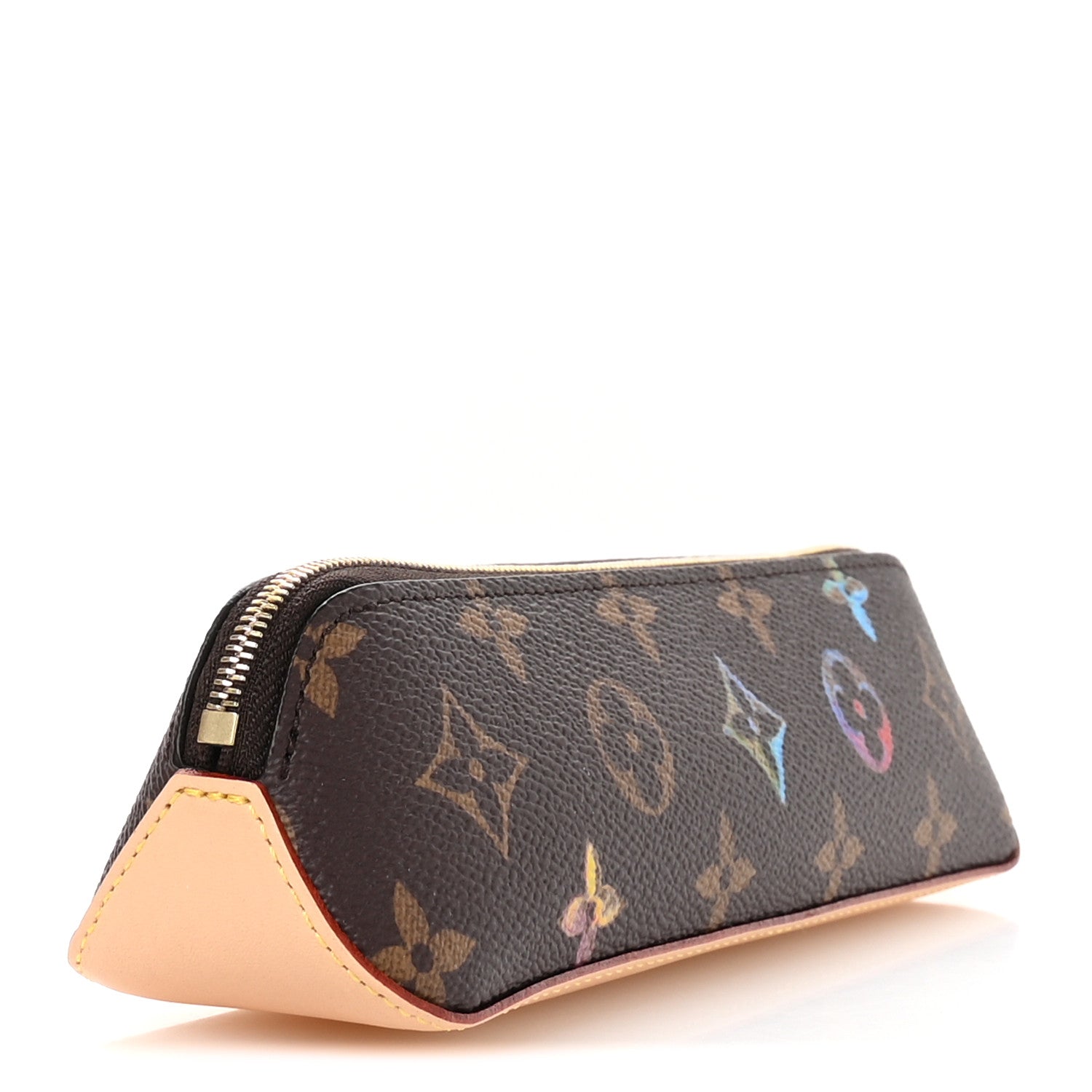Louis Vuitton Monogram Art And Craft Elizabeth Pencil Pouch Multicolor 3 of 8