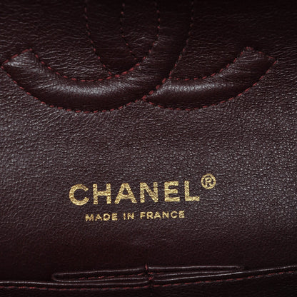 Chanel Lambskin Quilted Medium Double Flap Black 7 of 8