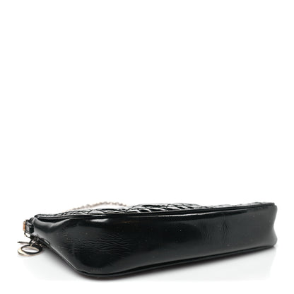 Christian Dior Patent Cannage Lady Dior Pochette Black 4 of 11