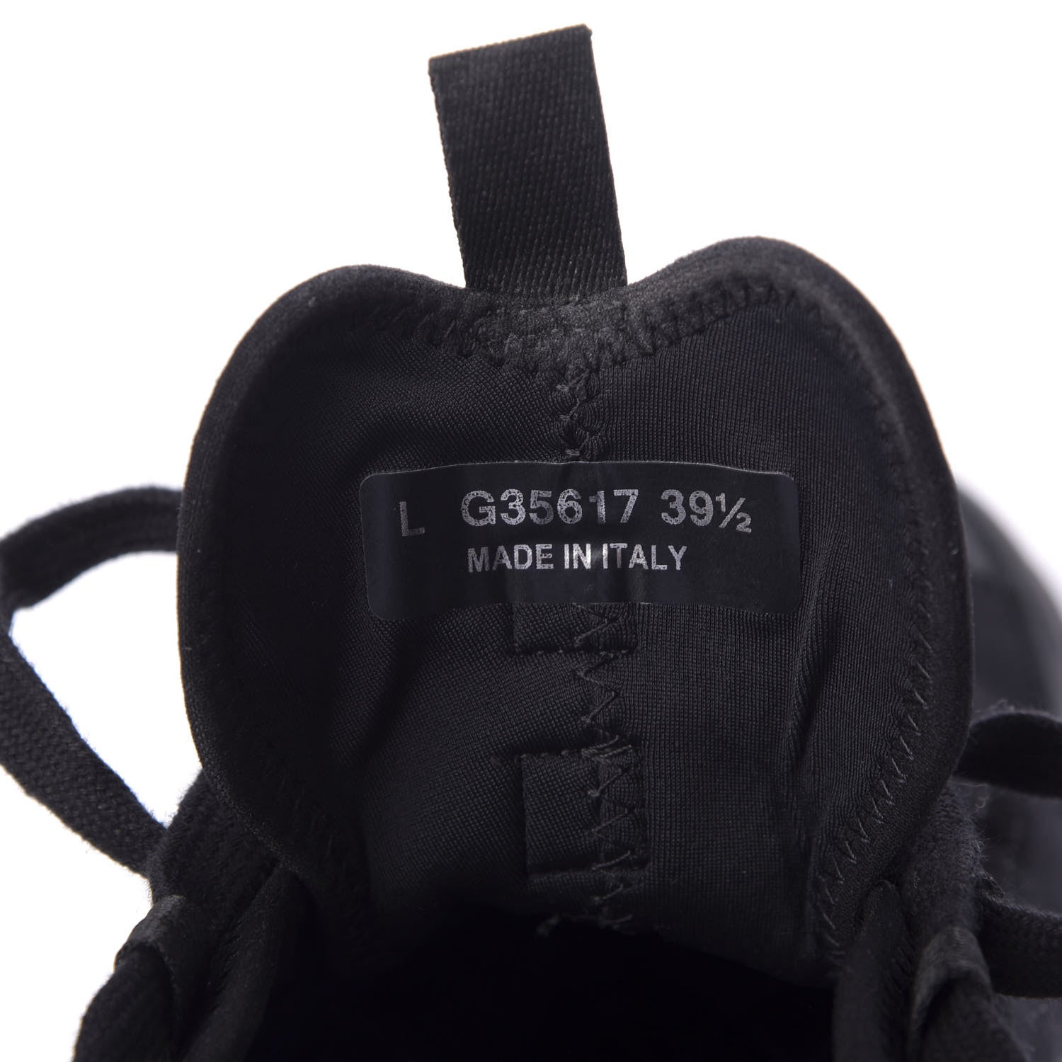 Chanel Velvet Calfskin Mixed Fibers CC Sneakers 39.5 Black 9 of 10