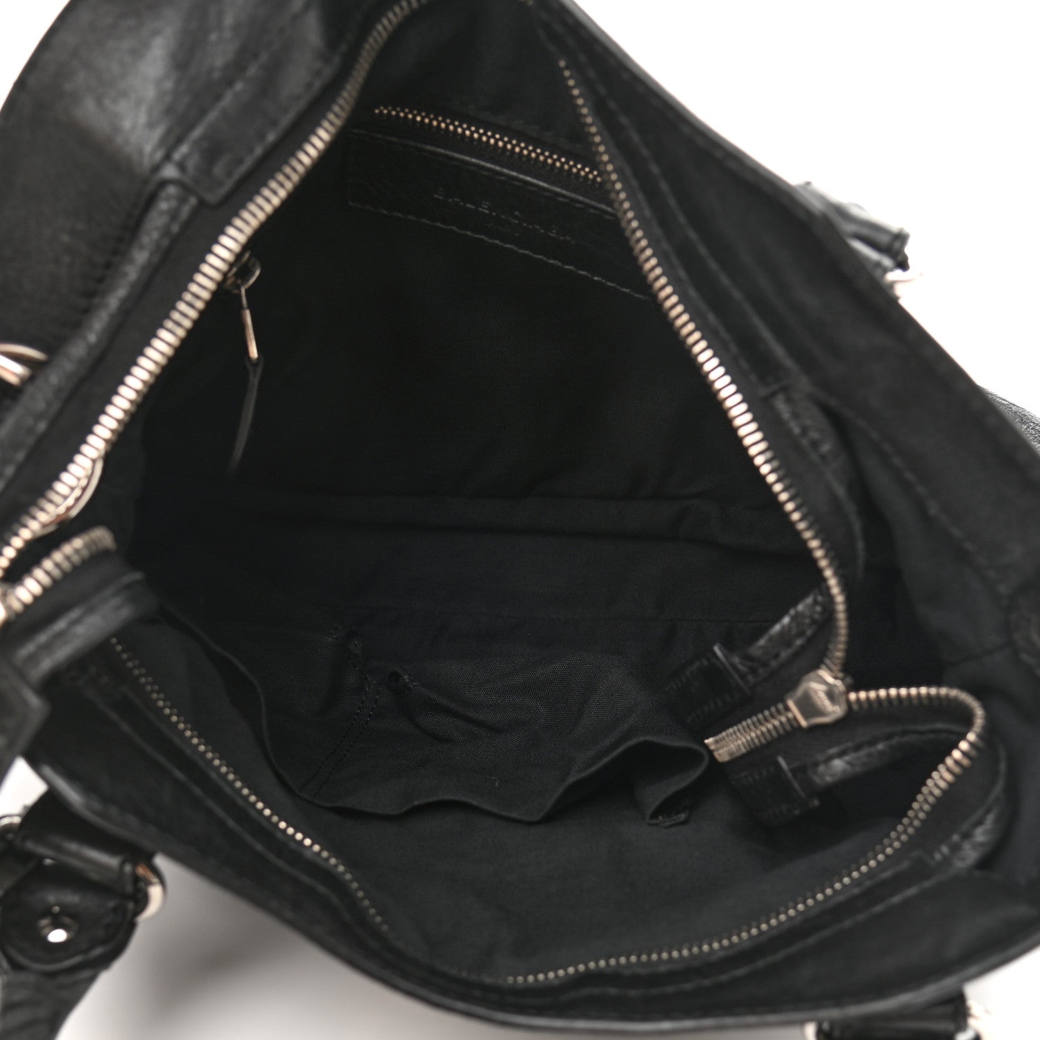 Balenciaga Agneau Giant 12 Silver Hardware Town Black 5 of 10