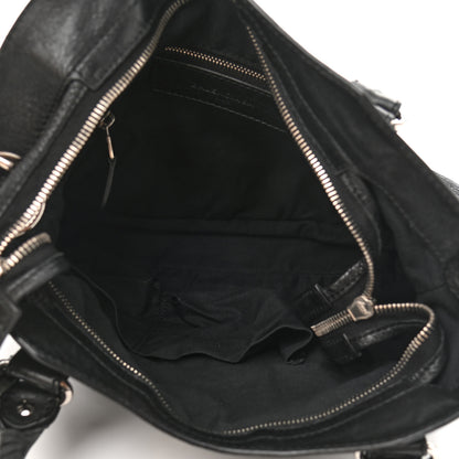 Balenciaga Agneau Giant 12 Silver Hardware Town Black 5 of 10