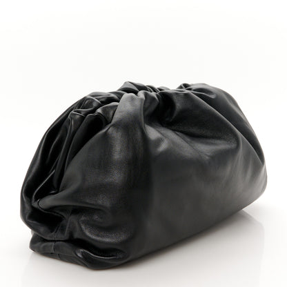 Bottega Veneta Smooth Butter Calf The Pouch Oversized Clutch Black 3 of 11